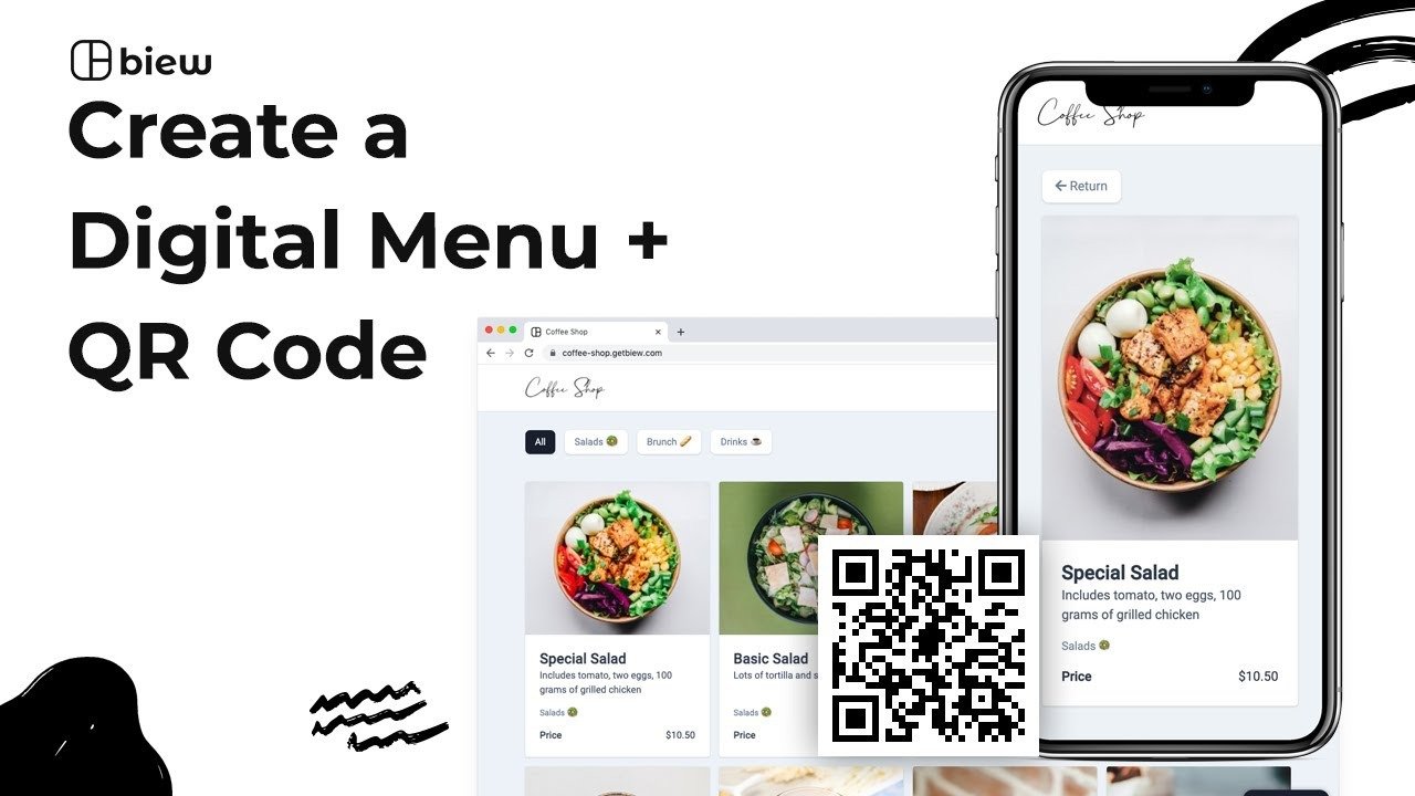 Digital qr Menu Making Company