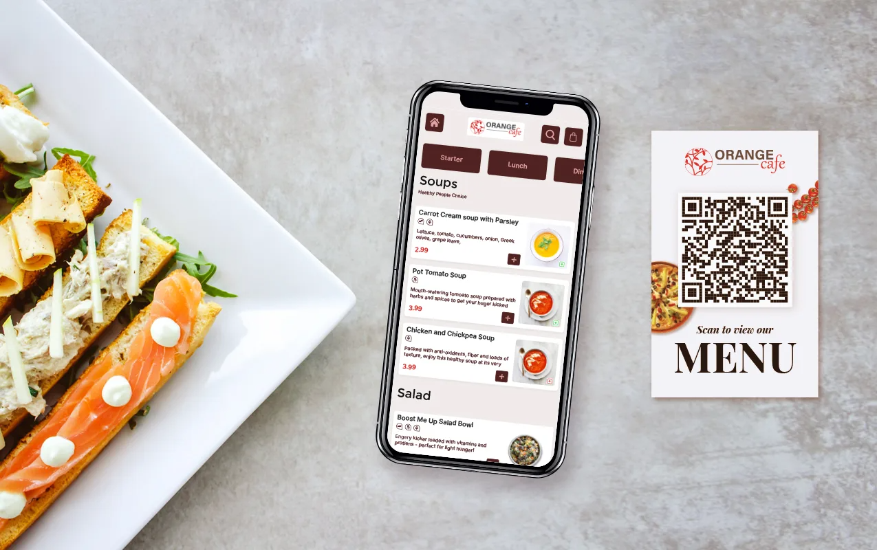 Digital qr Menu Making Company